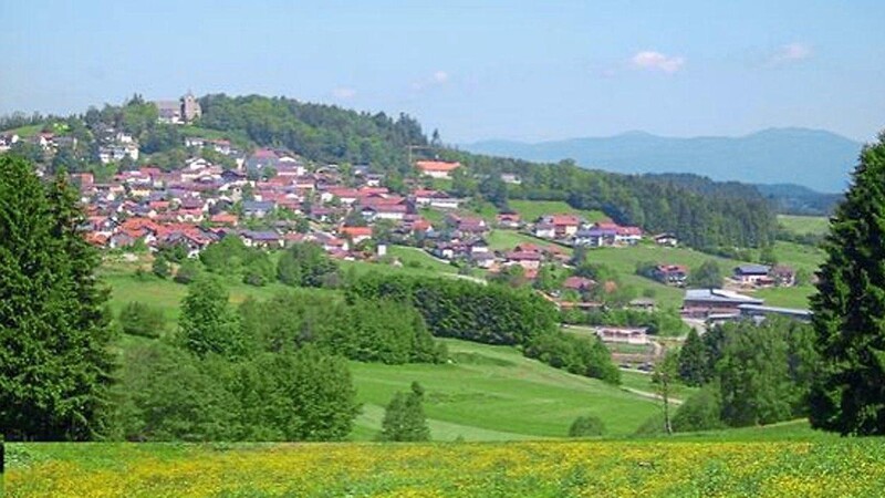 Die Gemeinde Kirchberg im Wald.