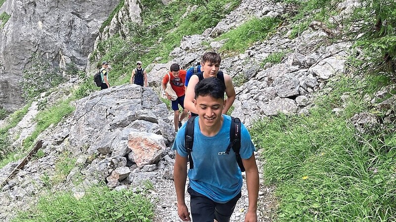 Eine outdoor Maßnahme der Sportjugend zum Thema "Umweltschutz und Nachhaltigkeit" in der Jugendherberge Berchtesgaden.