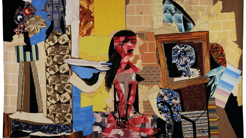 Pablo Picasso (1881?1973): Frauen bei ihrer Toilette, 1971-1977, Manufacture des Gobelins, 290 × 425 cm, Wolle, Sammlung Mobilier national