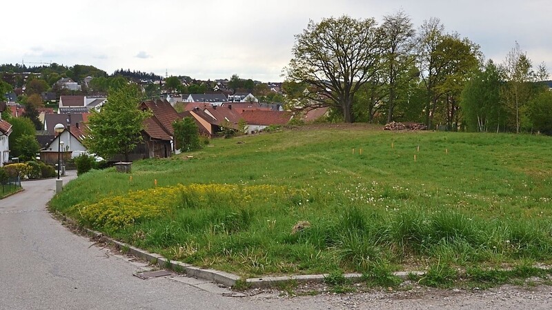 Die Grundstücksgrenzen auf dem Areal am Klosterberg sind bereits ausgesteckt. Der Marktgemeinderat erteilte jetzt drei entsprechenden Bauanträgen für Einfamilienhäusern sein gemeindliches Einvernehmen.