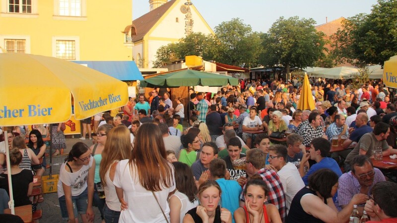 Musik, Sonne, Geselligkeit: Am Freitag startet das Viechtacher Bürgerfest.