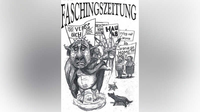 Das Titelbild der 32. Ausgabe entstammt erneut der künstlerischen Feder von Armin Frank.
