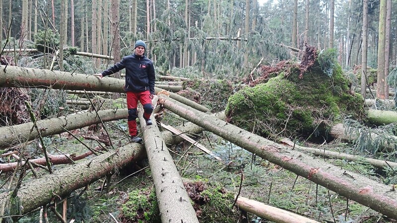 Fritz Allinger: "Es gilt, Unfällen bei der Waldarbeit entgegenzuwirken."