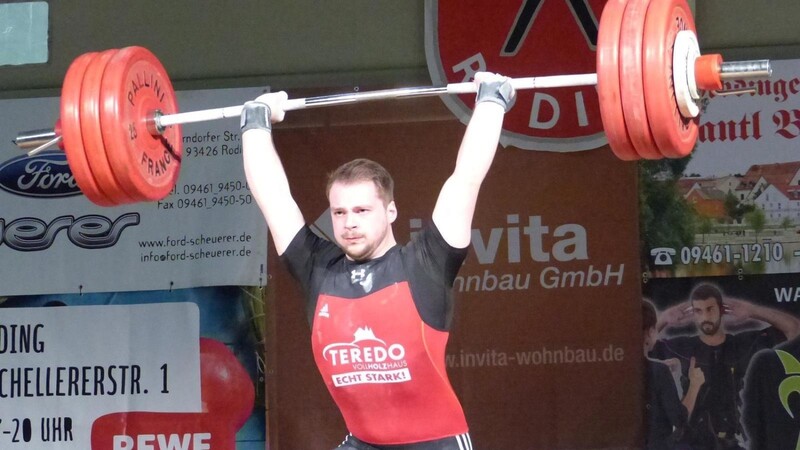 TB-Hebertrainer Gregor Nowara lieferte beim letzten Wettkampf am 20. Februar 2020 186 Kilogramm im Stoßen gegen Chemnitz ab.