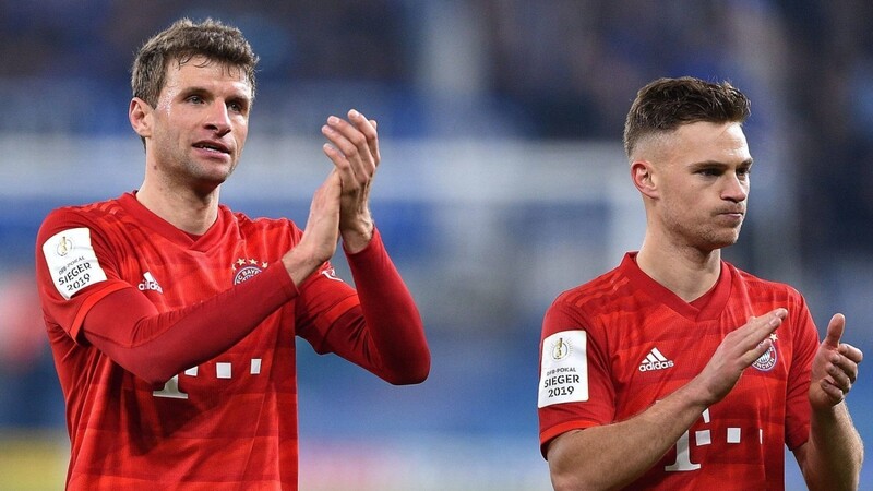 Thomas Müller und Joshua Kimmich sind zwei der prägendsten Figuren im Mittelfeld der Bayern.