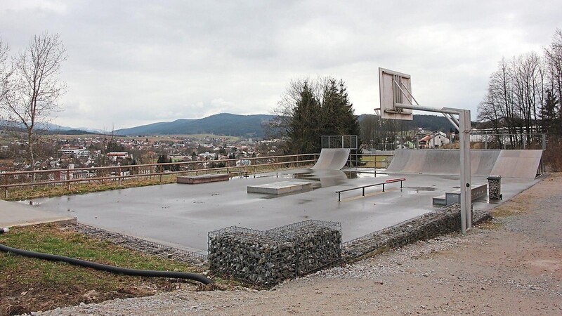 Ein beliebter Treffpunkt für die Jugend: der Skatepark auf dem Gelände der Alten Kaserne