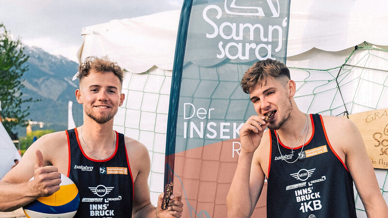 AMBITIONIERT: Jonas (links) und Benedikt Sagstetter nehmen auch in dieser Saison die Endrunde der deutschen Meisterschaft in Timmendorfer Strand fest ins Visier.