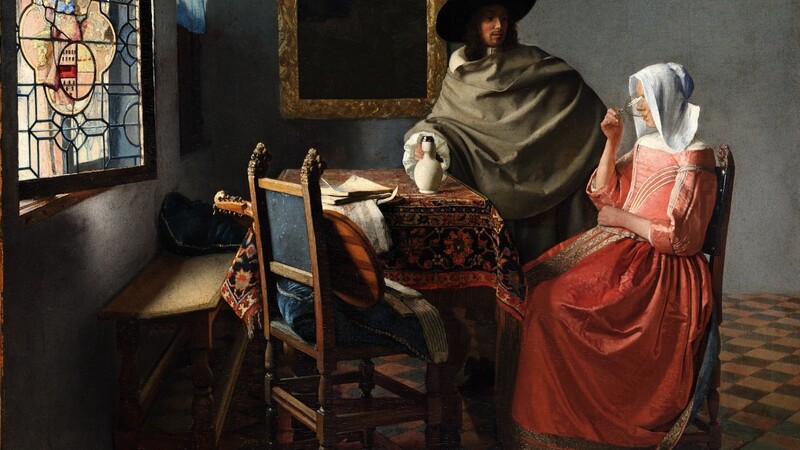 "Das Weinglas" von Johannes Vermeer entstand zwischen 1659 und 1661.