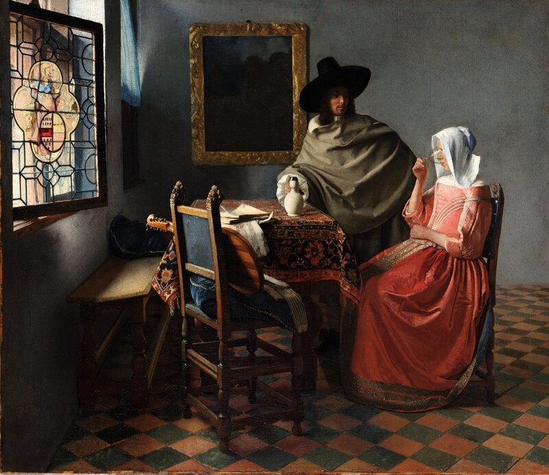 "Das Weinglas" von Johannes Vermeer entstand zwischen 1659 und 1661. 