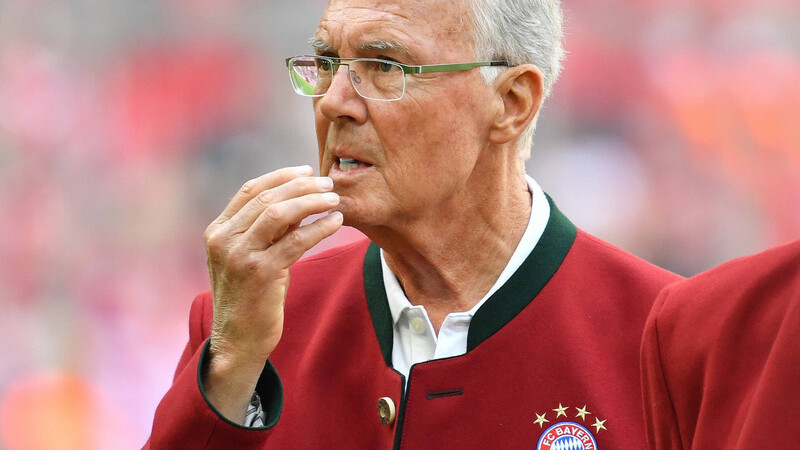 Ehrenpräsident des FC Bayern: Franz Beckenbauer.