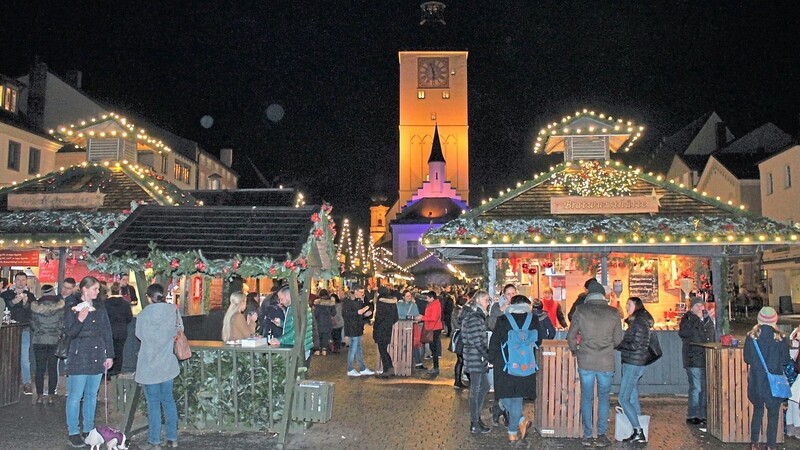 Den Christkindlmarkt am Oberen Stadtplatz in seiner gewohnten Form wird es erst im kommenden Jahr wieder geben.