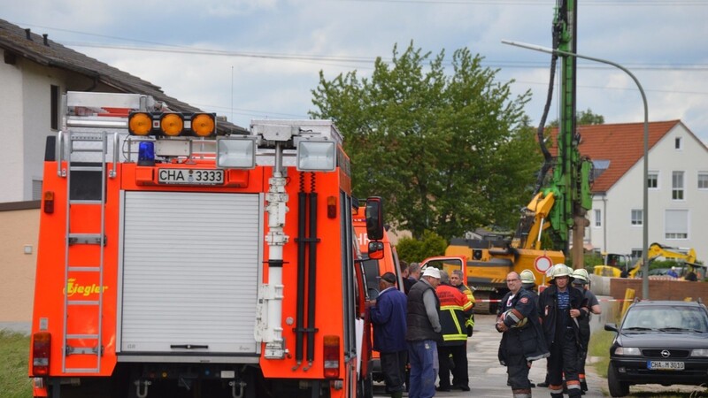 Sechs Anwesen mussten in Gutmaning wegen eines Lecks in einer Gasleitung evakuiert werden.