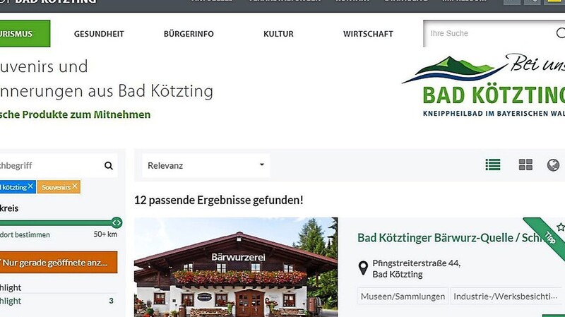Seit einigen Wochen hat die Stadt Bad Kötzting eine neue Homepage. Dort finden sich auch Ideen für Souveniere und Erinnerungsgeschenke. "Wir wollen versuchen, Stadt und Handel besser zu vernetzen", sagt Bürgermeister Markus Hofmann.
