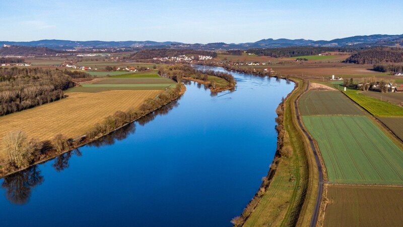 Die Donau zwischen Straubing und Deggendorf wird ausgebaut.