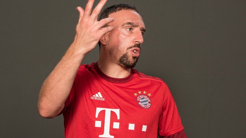Franck Ribéry kehrte am Mittwoch wieder auf den Trainingsplatz zurück.