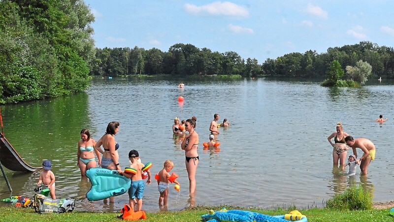 Als "Familien-See" wird der Roither See besonders geschätzt.
