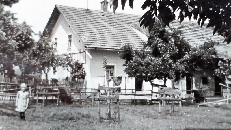 Das Straßer-Haus in Grießenbach 1953.