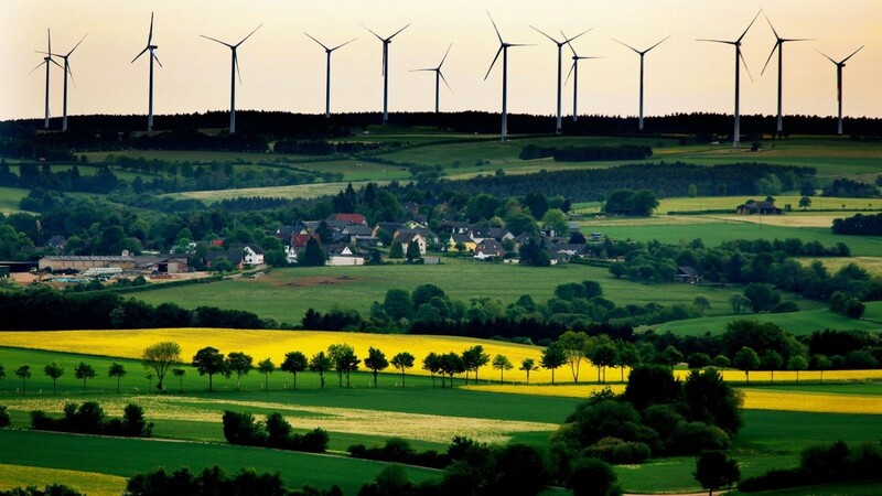 Die Energieversorgung in Bayern wollen die Initiatoren des Volksbegehrens ganz auf erneuerbare Quellen umstellen