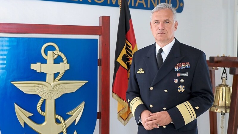 Kay-Achim Schönbach, Ex-Inspekteur der Deutschen Marine, brachte die Nato mit einer Russland-Äußerung in Bedrängnis.