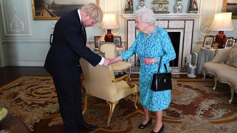 Queen Elizabeth II. ernannte Boris Johnson am Mittwoch zum neuen Premierminister Großbritanniens.