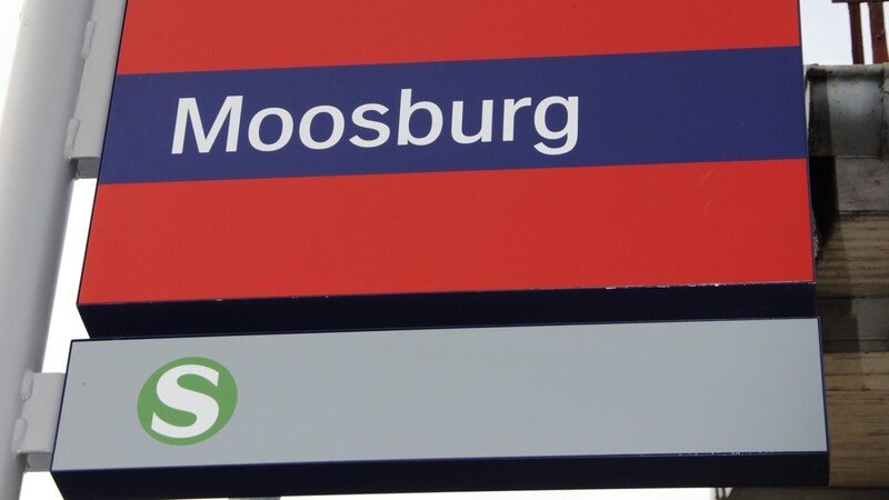 Moosburg als S-Bahn-Haltepunkt.