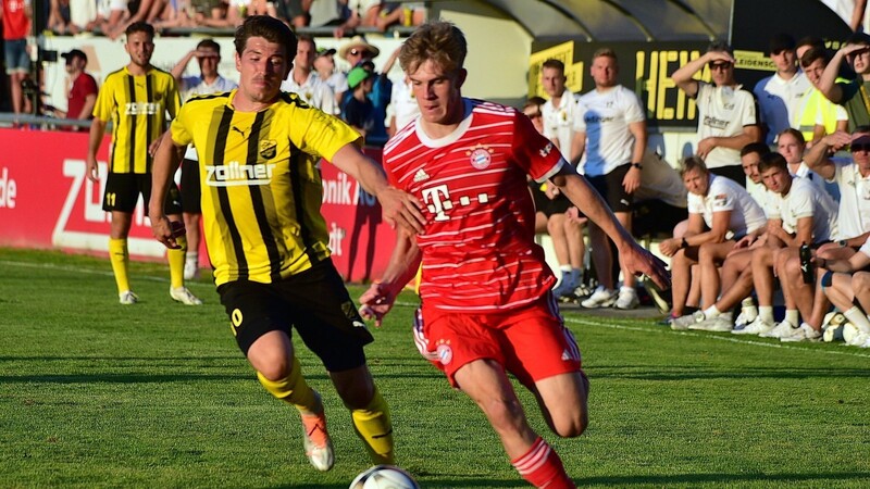 Nach dem Heimspiel gegen den FC Bayern München II geht es für die Vilzinger (links Jim-Patrick Müller) mit dem Gastspiel bei der SpVgg Greuther Fürth II gegen die nächste Profi-Reserve.