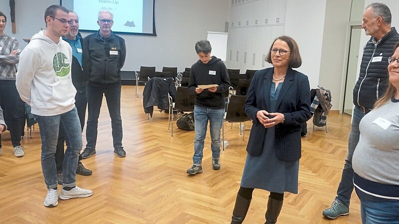 Das Spiel zum Kennenlernen mit Regensburgs Oberbürgermeisterin Gertrud Maltz-Schwarzfischer.