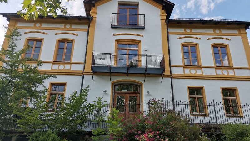 Das Bio-Wirtshaus "Zum Fliegerbauern" in Passau.