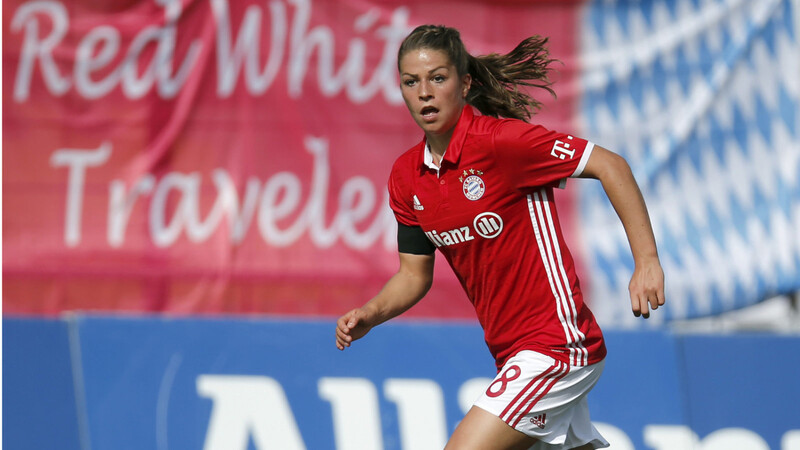 Bleibt dem FC Bayern weiter treu: Mittelfeldspielerin Melanie Leupolz.