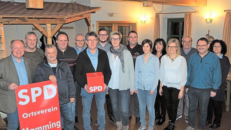 Der SPD-Ortsverein stellt seine 16 Kandidaten für die Gemeinderatswahlen vor.