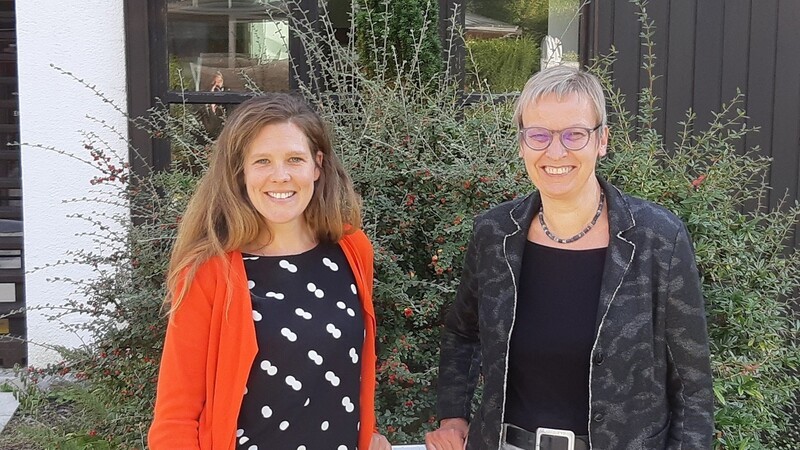 Anja Bungartz-Pippig (l.) und Barbara Gaab freuen sich auf die gemeinsame neue Aufgabe in Erding und Freising.