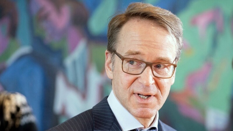 Jens Weidmann, Präsident der Bundesbank, kündigt seinen Rücktritt an.