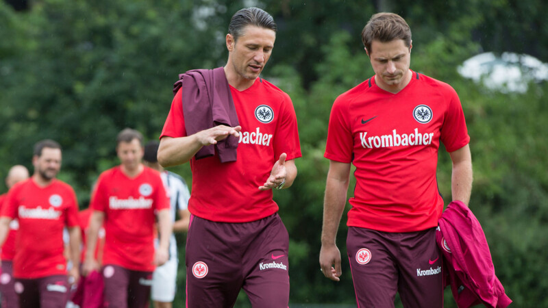 Arbeiteten einst bei Eintracht Frankfurt zusammen: Niko Kovac (li.) und Marcel Daum.