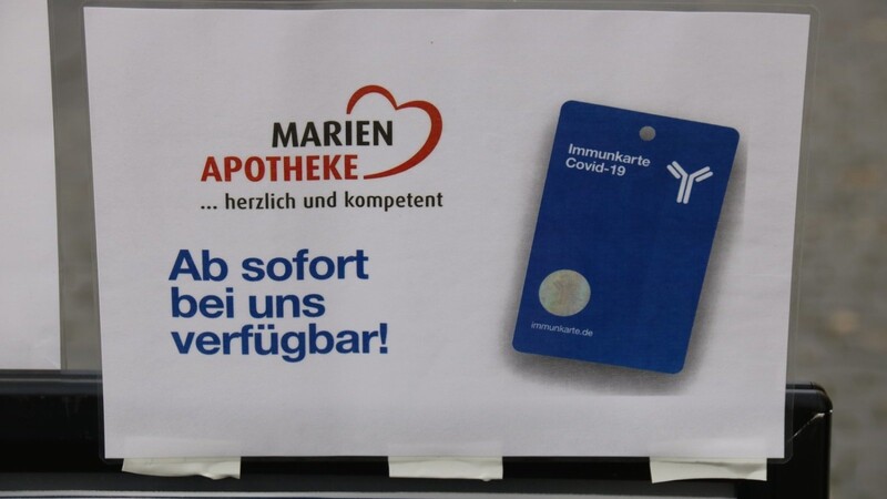 Auch in der Marien Apotheke am Preysingplatz kann die Immunkarte beantragt werden.
