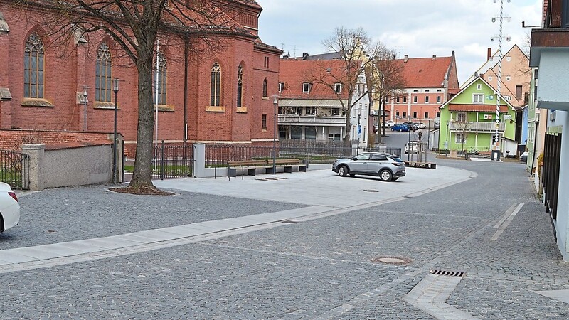 Der Markt soll auf dem neugestalteten Kirchplatz stattfinden.