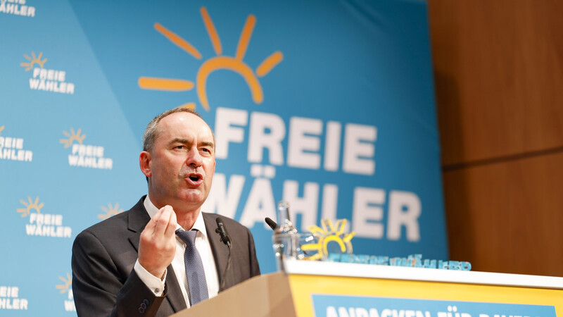 Ohne die Freien Wähler "wäre es um Bayern schlechter bestellt", betont Hubert Aiwanger.