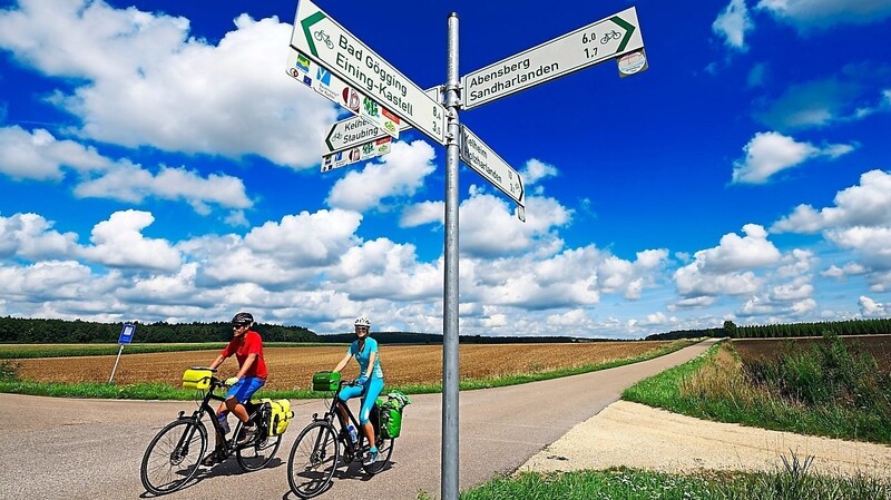 Der Landkreis Kelheim verfügt über ein gut ausgebautes Radwegenetz, drei Touren stehen ganz oben.