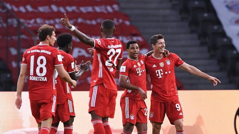 Die Bayern holten sich gegen Leverkusen zum 20. Mal den DFB-Pokal.