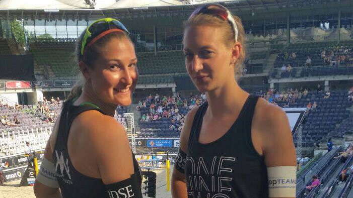 Der smart super cup in Hamburg verlief für Sabrina Karnbaum (links) und Natascha Niemczyk nicht wie erhofft.
