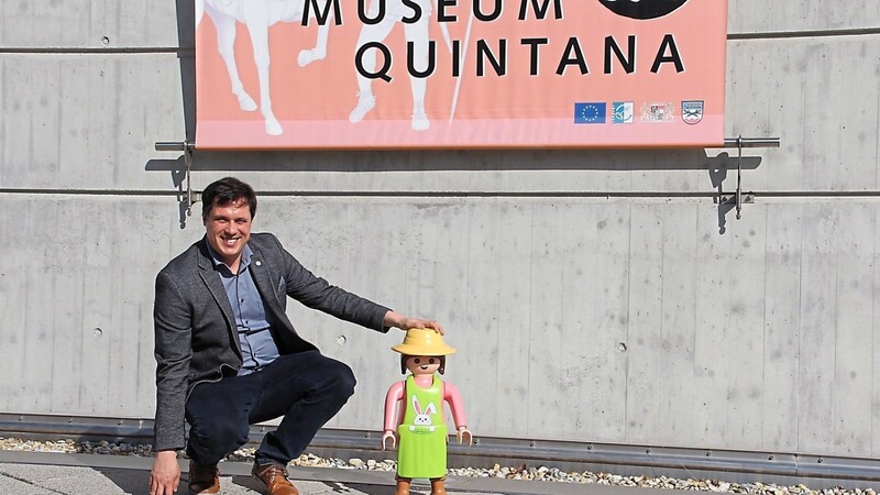 Quintana Museumsleiter Roman Weindl.