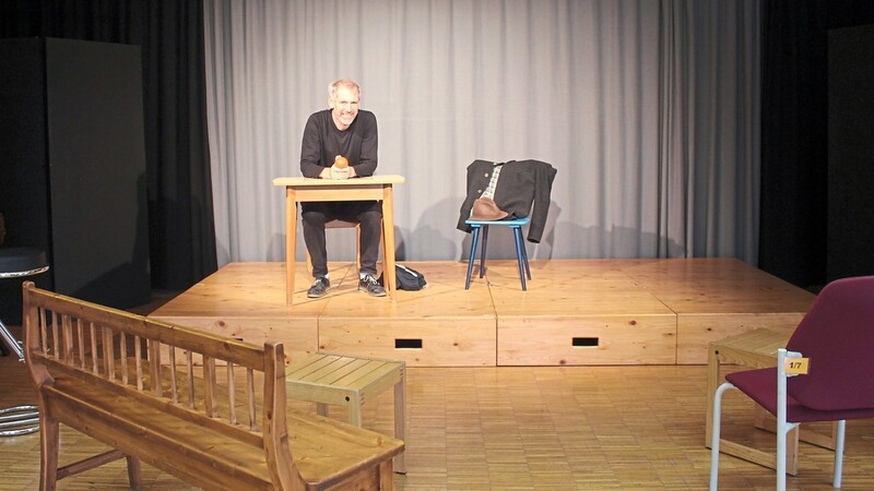 Auf der Bühne erlebt Franz Bauer die stillen Momente wie die lauten.