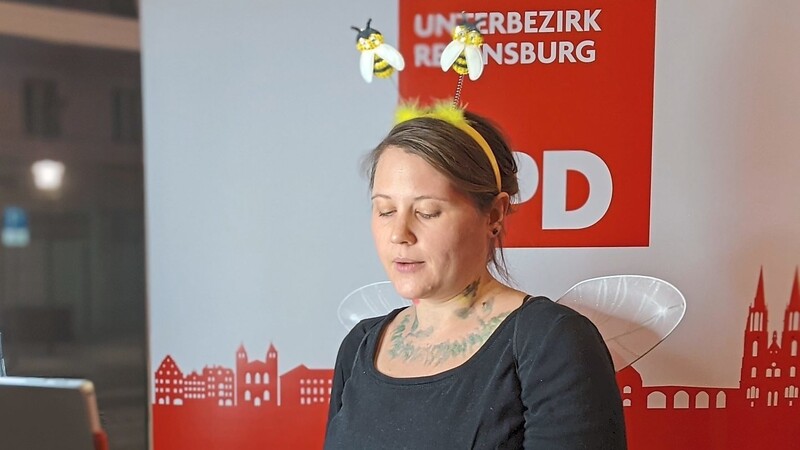 Carolin Wagner, frisch gewählte Bundestagskandidatin, rieb sich an der störrischen Union, die nichts bewege.