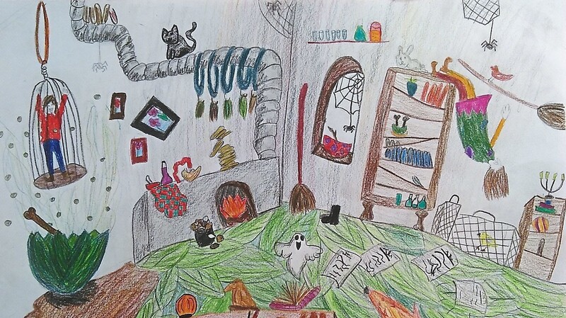 Wie sich Kinder eine Hexenküche vorstellen.