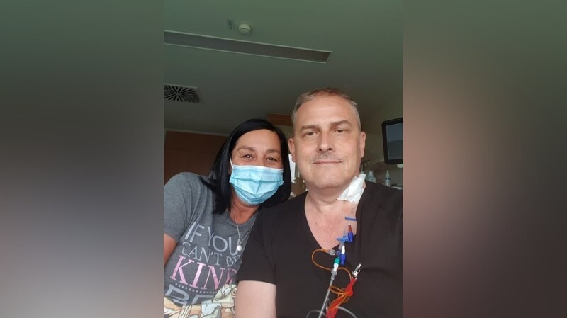 Christian Falter und seine Frau Iris dürfen wieder hoffen: vor zwei Tagen wurde für den 53-Jährigen, der an Blutkrebs erkrankt ist, ein Stammzellenspender gefunden.