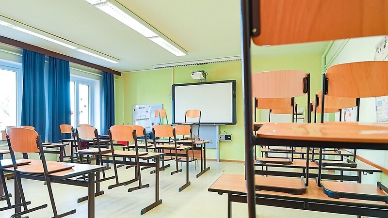 Ganz leer werden die Klassenzimmer nicht sein, aber in höheren Jahrgangsstufen wird es durch den Wechselunterricht deutlich übersichtlicher.