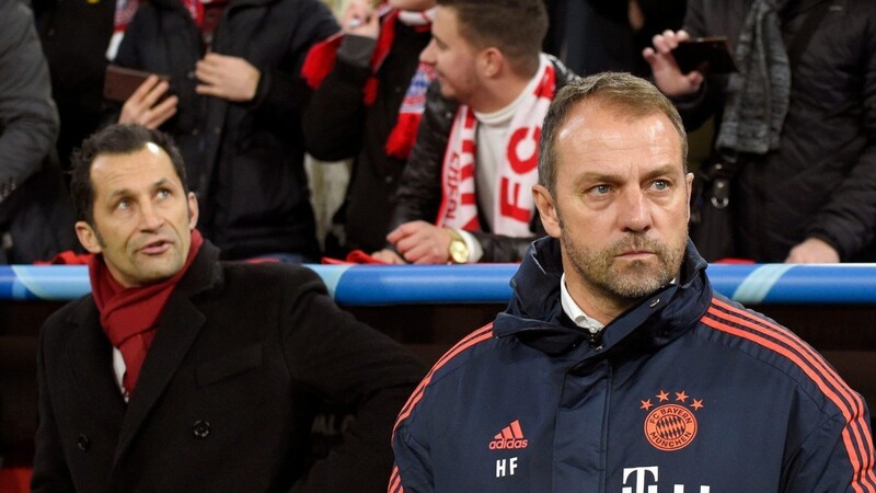Wer ist der Stärkere? Zwei Alpha-Tiere ringen aktuell um die Deutungshoheit beim FC Bayern - Hasan Salihamidzic (links) und Hansi Flick.