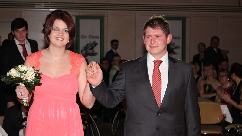 Die Gäste feierten mit Sandra Bierl und Michael Horn eine lange Ballnacht.