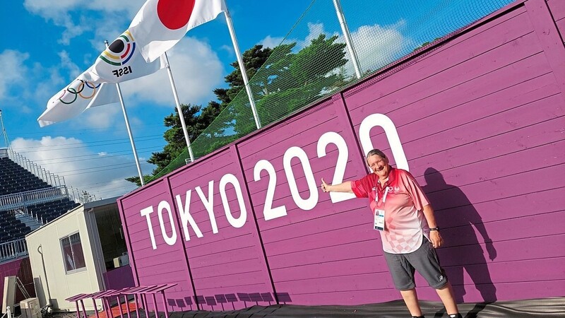 Tokio 2020 im Jahre 2021 mit Beate Heidobler.