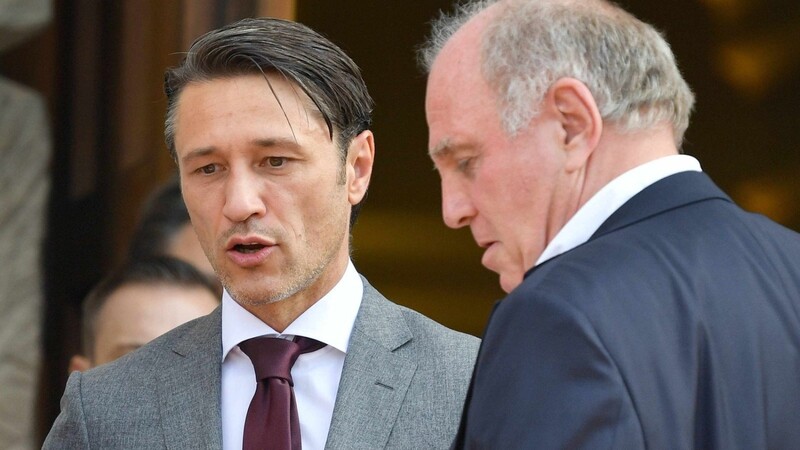 Kovac und Hoeneß pflegen ein freundschaftliches Verhältnis. Nach dem Aus sei Kovac "befreit von einer ungeheuren Last", sagt der scheidende Bayern-Präsident.