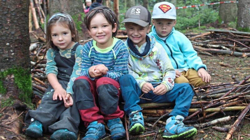 Der Kreithinger Waldkindergarten hat sich innerhalb eines Jahres bereits einen guten Namen gemacht. Heuer wird die Zahl der Kinder auf 22 aufgestockt.